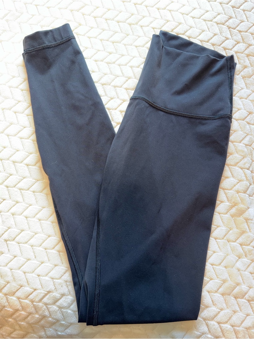 Lululemon Wunder Under High-Rise Tight 28" Brushed Black Size 6